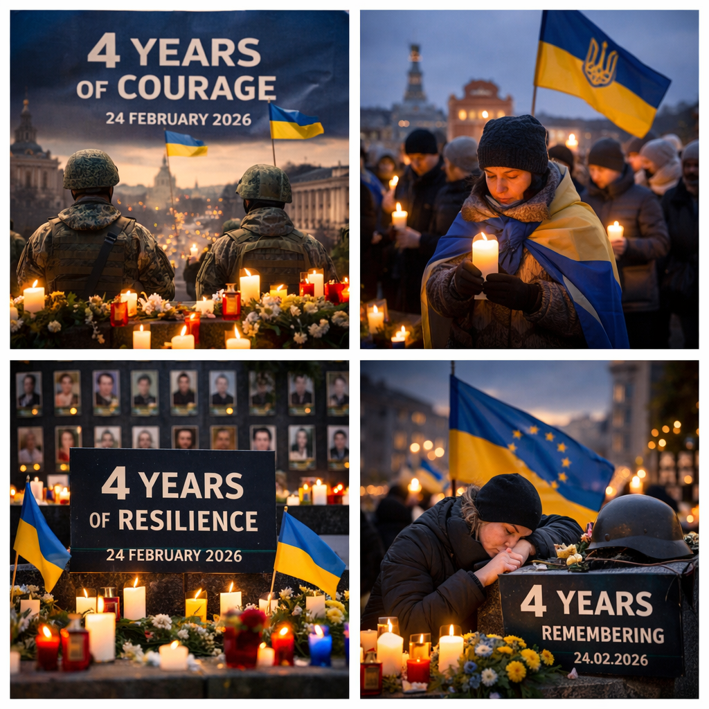 4th Anniversary of the Full-Scale War in Ukraine – 24 February 2026
